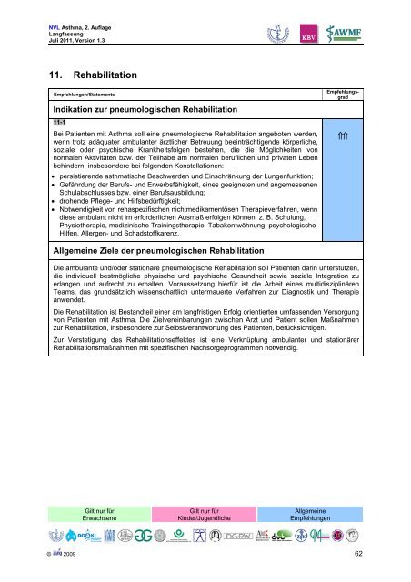 Asthma - Versorgungsleitlinien.de