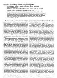 Reactive ion etching of SiGe alloys using HBr