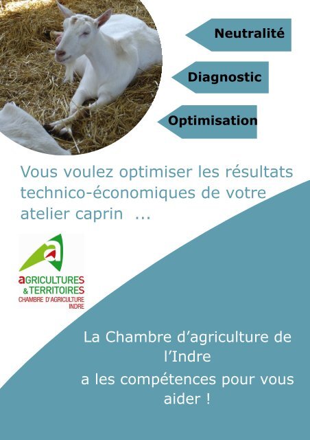 Conseil caprins - Chambre d'agriculture de l'Indre