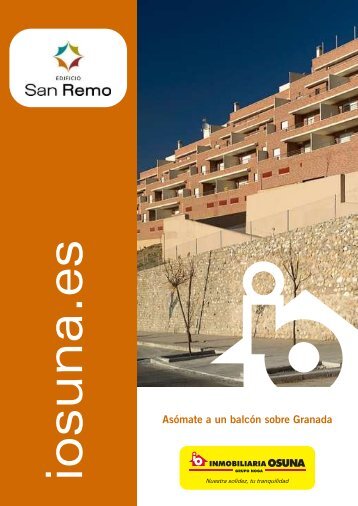 AsÃ³mate a un balcÃ³n sobre Granada - Inmobiliaria Osuna