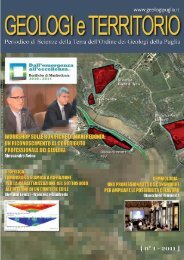 Scarica Rivista - Geologi Puglia