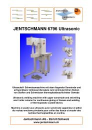 JENTSCHMANN 6796 Ultrasonic - Jentschmann AG