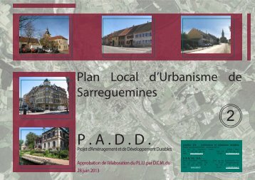 2. P.A.D.D. - Ville de Sarreguemines