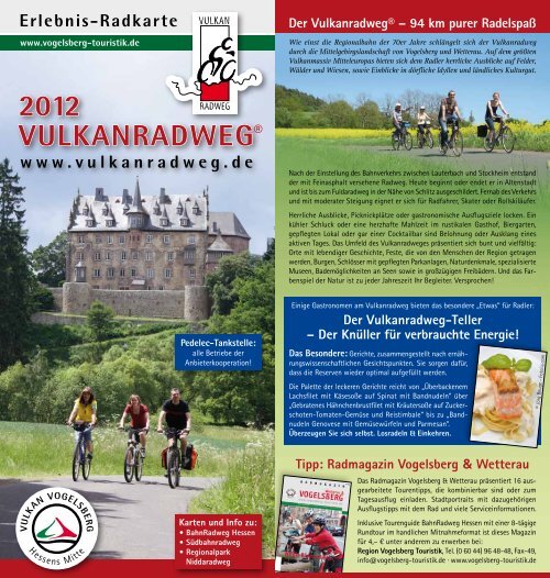 2012 VULKANRADWEG® - Vulkanradweg im Vogelsberg