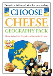 KS2 Geography - British Cheese Board