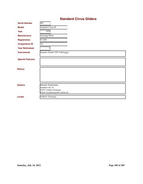 Standard Cirrus Gliders.pdf - Schempp-Hirth Standard-Cirrus