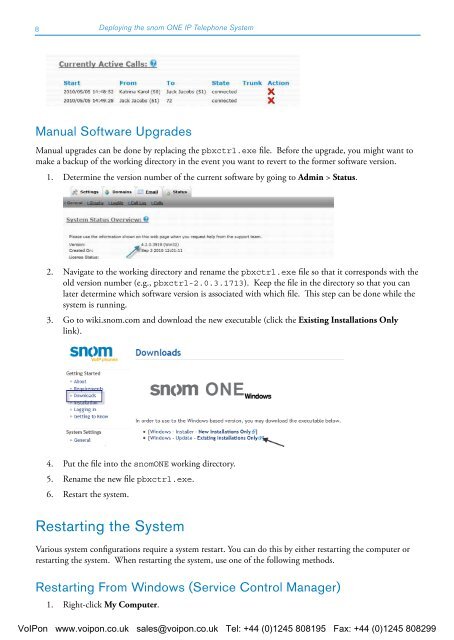 snom ONE Technical Manual - Atcom