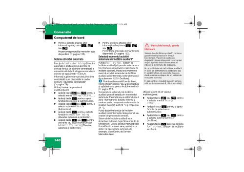 Manual Mercedes Clasa E - Mercedes-Benz.com