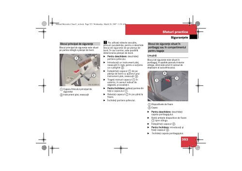 Manual Mercedes Clasa E - Mercedes-Benz.com