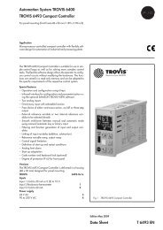 Automation System TROVIS 6400 TROVIS 6493 Compact ... - ii