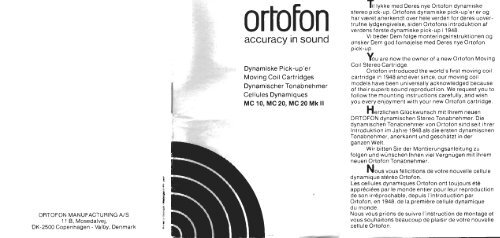 Ortofon MC10, MC20 and MC20mkII - Vinyl Engine