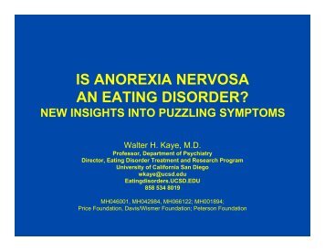 is anorexia nervosa an eating disorder? - Maudsley Parents