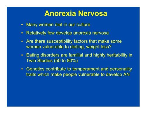 is anorexia nervosa an eating disorder? - Maudsley Parents