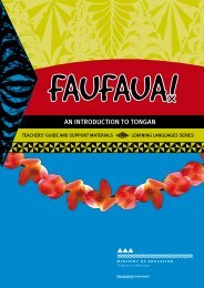 Faufaua! An Introduction to Tongan - Pasifika