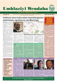 News Monitor 40 Ndex.pmd - Media Monitoring Project Zimbabwe