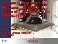 Example of Integrated CFD and Experimental Studies ... - CFD4Aircraft