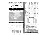 Wolverine Campground Rates 2013 - Genesee County Parks and ...