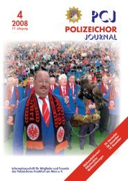 POLIZEICHOR JOURNAL