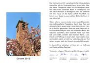 Pfarrbrief April 2012 - Katholische Pfarrei St. Laurentius ...