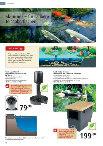 Teich Katalog 2012 S. 36-75 (PDF) - Zoo & Co. Siegen