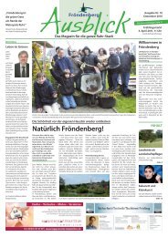 Ausgabe Dezember 2010 [.pdf / 15 MB] - FrÃƒÂ¶ndenberg