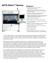 Sonix Auto-Wafer