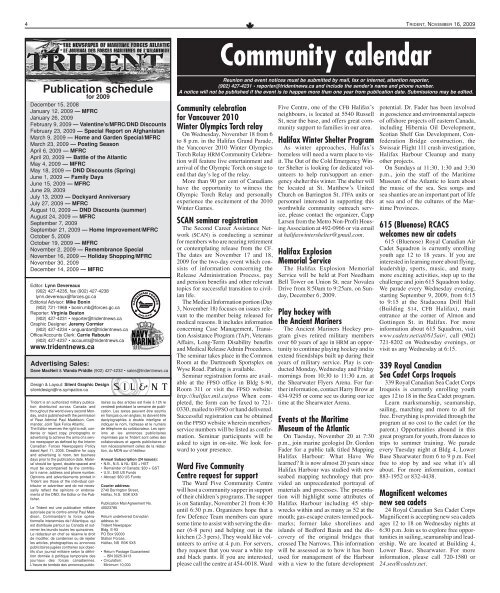 Trident Nov 16 2009 - Tridentnews.ca