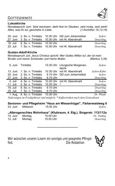 06 / 07 - Evangelische Kirchen in Erfurt