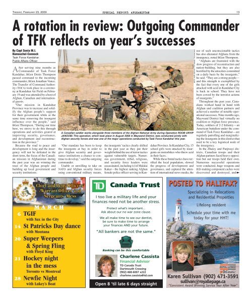 February 23, 2009 - Tridentnews.ca