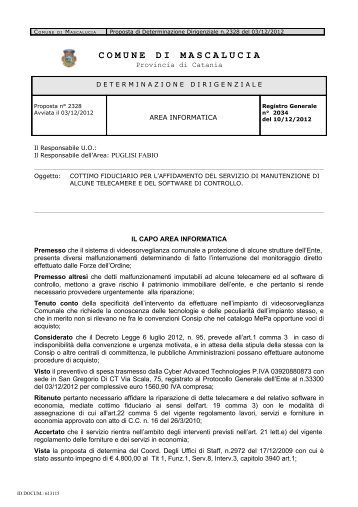 cyber.pdf - Comune di Mascalucia