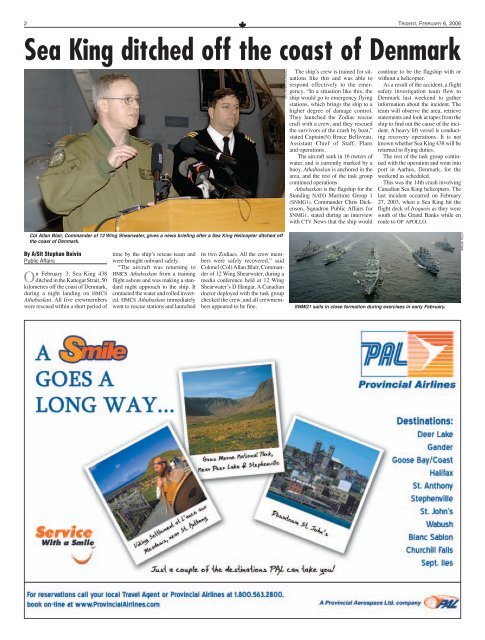 Trident Feb 6 2006 - Tridentnews.ca