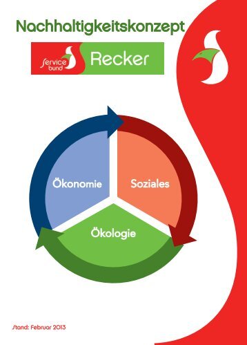 Nachhaltigkeitskonzept - Recker Feinkost GmbH