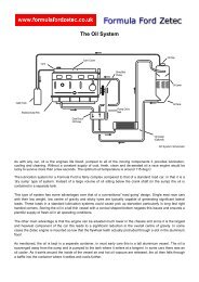 the oil system.pdf - Formula Ford Zetec