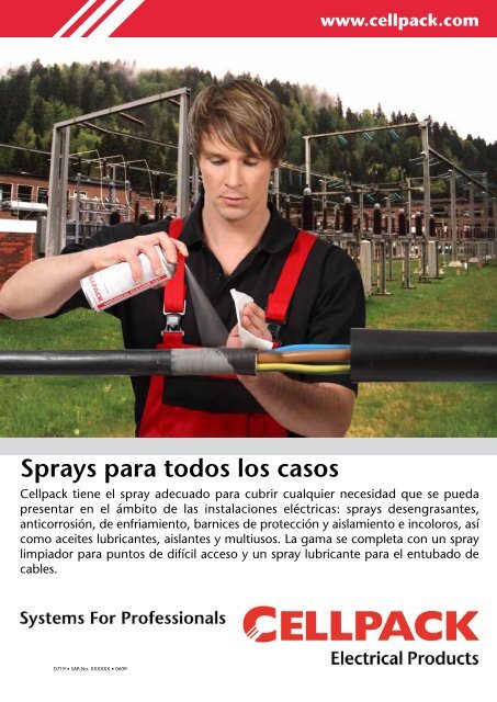 Spray-Flyer - Cellpack Electrical Products