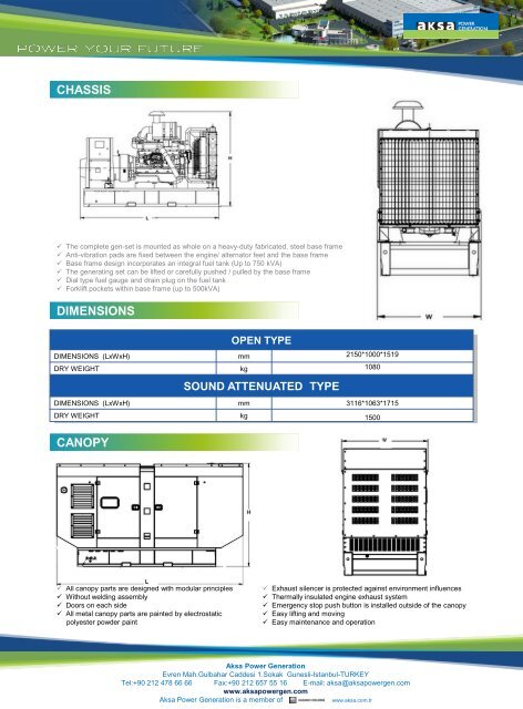 APD110P DIESEL GENERATING SET 400/230 V - 50 Hz