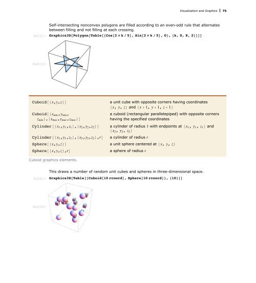 Mathematica Tutorial: Visualization And Graphics - Wolfram Research