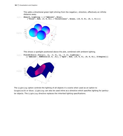 Mathematica Tutorial: Visualization And Graphics - Wolfram Research