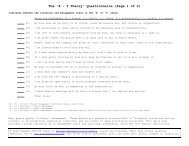 The 'X-Y Theory' Questionnaire (Page 1) - Businessballs