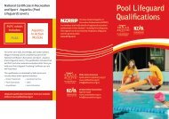 Pool Lifeguard Brochure - Skills Active