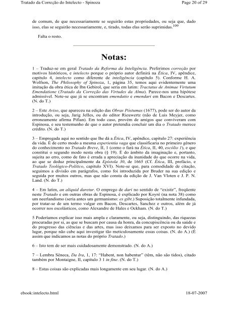ESPINOZA-Tratado da correcÃ§Ã£o do intelecto.pdf - adelinotorres.com