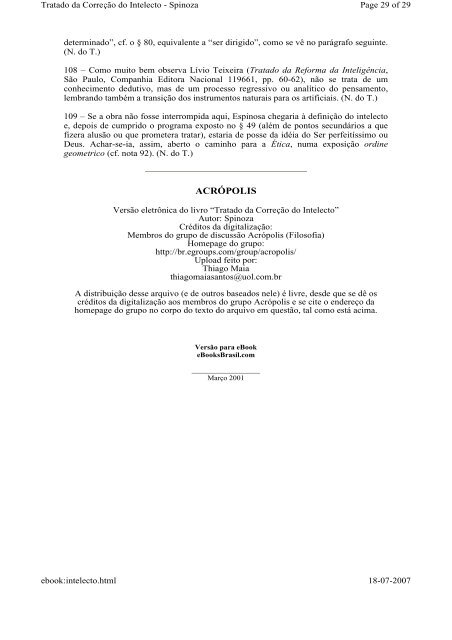 ESPINOZA-Tratado da correcÃ§Ã£o do intelecto.pdf - adelinotorres.com