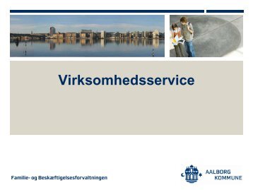 Virksomhedsservice - Aalborg Kommune