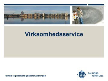 Virksomhedsservice - Aalborg Kommune