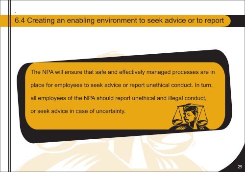 NPA Code Of Ethics - National Prosecuting Authority