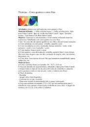 ï‚· TÃ©cnicas â€“ Cores quentes e cores frias - Clubinho Faber-Castell