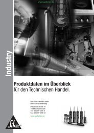 Sika Industrie - Webshop - GaFa Tec Handels GmbH