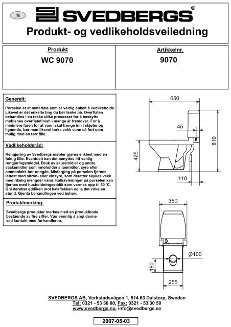 Wc 9070 Sv.idw - Drytrend.com