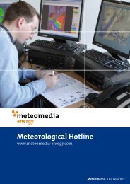 Meteorological Hotline - Meteomedia AG