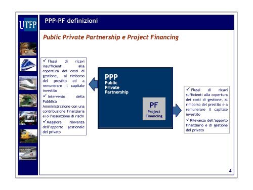 I possibili schemi di Partenariato Pubblico Privato: Aspetti ... - UTFP