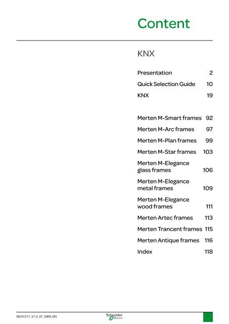 Knx Catalogue